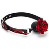 Image de Baillon Boule avec Rose Bud Gag Rouge