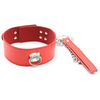 Image de Collier et Laisse Pin Lock Rouge