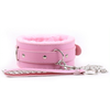 Image de Collier et Laisse Fur Rose