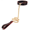Image de Collier Laisse Maestro Noir et Rouge
