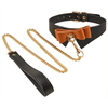 Image de Collier et Laisse Butler Noir et Marron