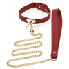 Image de Collier et Laisse Sclave Rouge