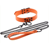 Image de Collier-laisse Punk Orange