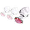 Image de Plug Bijou en verre Diamond Glassy L 8.5 x 4cm