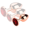 Image de Plug Bijou anal Redgold S 6.5 x 2.7cm Bijou Rouge