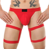 Image de String avec bandes élastiques Clelio Rouge XL