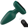 Image de Plug vibrant Silicone Visual 10 x 4.2cm Vert