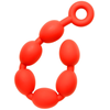 Image de Boules anales Stretch Eggs M 45 x 5 cm Rouges rouge