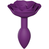 Image de Plug anal Bijou Open Roses S 8 x 2.9cm Violet