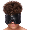 Image de Masque en cuir rembourré Blind Up Noir