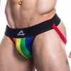 Image de Jockstrap Stripe Rainbow multicolore S