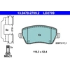 Image de Low dust Keramische remblokken 13047027092 ATE