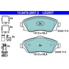 Image de Low dust Keramische remblokken 13047028572 ATE