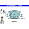 Image de Low dust Keramische remblokken 13047028582 ATE