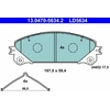 Image de Low dust Keramische remblokken 13047056342 ATE