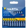 Image de Varta Longlife Power AAA Lot de 20 Pièces 4903121720