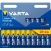 Image de Varta Longlife Power AA Lot de 20 Pièces 4906121720