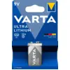 Image de Varta Ultra Lithium 9V Blister 6122301401