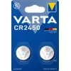 Image de Varta Lithium Coin CR2450 BLI 2 Pièces 6450101402