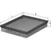 Image de Luchtfilter LX119 Mahle