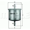 Image de Brandstoffilter KL61 Mahle