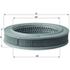 Image de Luchtfilter LX552 Mahle