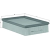 Image de Luchtfilter LX635 Mahle