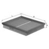 Image de Luchtfilter LX679 Mahle