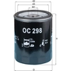 Image de Oliefilter OC298 Mahle