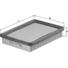Image de Luchtfilter LX920 Mahle