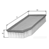 Image de Luchtfilter LX795 Mahle