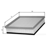 Image de Luchtfilter LX1602 Mahle