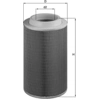 Image de Luchtfilter LX1801 Mahle