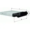 Image de Interieurfilter LA230 Mahle