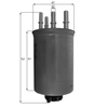 Image de Brandstoffilter KL506 Mahle
