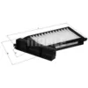 Image de Interieurfilter LA384 Mahle