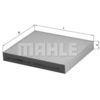 Image de Interieurfilter LA460 Mahle