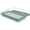 Image de Luchtfilter LX2880 Mahle