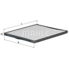 Image de Interieurfilter LA624 Mahle