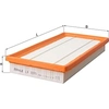 Image de Luchtfilter LX3370 Mahle