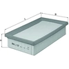 Image de Luchtfilter LX3597 Mahle