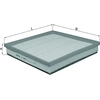 Image de Luchtfilter LX3888 Mahle