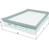 Image de Luchtfilter LX2878 Mahle