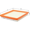 Image de Luchtfilter LX4418 Mahle