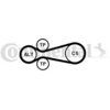 Image de Poly V-riem set 6PK922EXTRAK1 Contitech