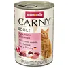 Image de Animonda Nourriture Humide Pour Chats Adultes Carny Au Poulet à La Dinde Et Aux Crevettes 400g