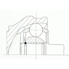 Image de Homokineet reparatie set aandrijfas 36096 Spidan