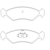 Image de Remblokken set 2310101 Textar