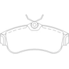 Image de Remblokken set 2154601 Textar