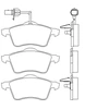Image de Remblokken set 2188501 Textar